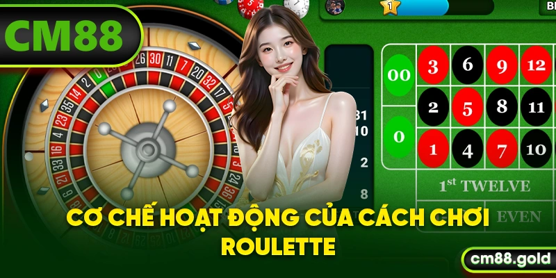 Cơ chế hoạt động của cách chơi Roulette